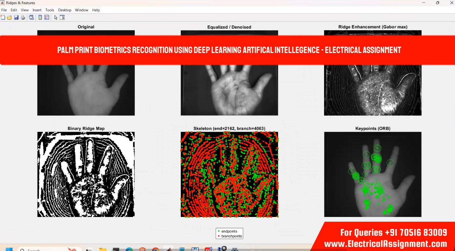 Palm print biometrics recognition using deep learning artifical intellegence - Electrical Assignment screenshot 4